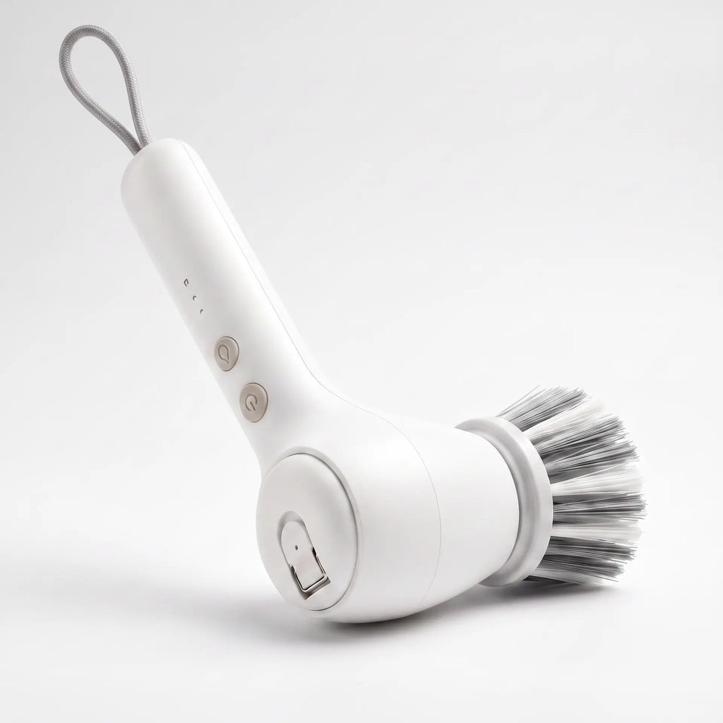 GravN Spin Scrubber studio shot with wrist strap